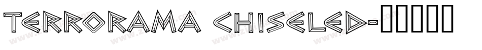 Terrorama Chiseled字体转换